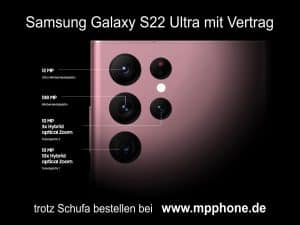 Das Samsung Galaxy S22 Ultra mit Vertrag